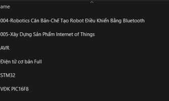 Bộ tài liệu khóa học lập trình Bộ tài liệu khóa học lập trình