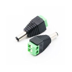 Đầu chuyển Domino sang jack DC đực 5.5*2.1mm Đầu chuyển Domino sang jack DC đực 5.5*2.1mm