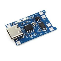 Mạch sạc và bảo vệ pin 1S USB type C pin 3.7V TP4056 Mạch sạc và bảo vệ pin 1S USB type C pin 3.7V TP4056
