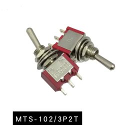 Công tắc gạt 3 chân MTS-102 Công tắc gạt 3 chân MTS-102