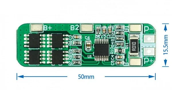 Mạch sạc và bảo vệ pin 3s 10A pin 3.7V - dke.vn - Cần Thơ image.