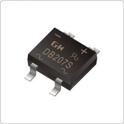 Cầu diode dán 2A 1000V DB207S Cầu diode dán 2A 1000V DB207S