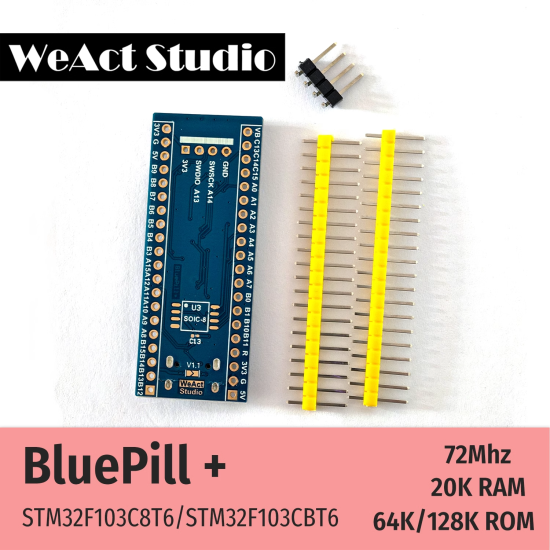 Kit phát triển STM32F103CBT6 Bluepill Plus