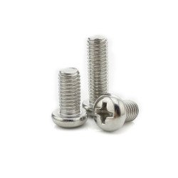 Ốc bake đầu tròn PM M3*10 inox 304 Ốc bake đầu tròn PM M3*10 inox 304