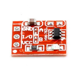 Module nút nhấn cảm biến chạm mini TTP223  Module nút nhấn cảm biến chạm mini TTP223