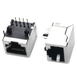 RJ45 cái 90 độ 18.3mm RJ45 cái 90 độ 18.3mm