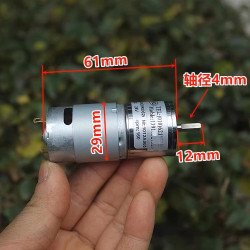 Động cơ giảm tốc 24VDC 160 vòng/phút Động cơ giảm tốc 24VDC 160 vòng/phút