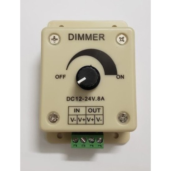 Mạch Dimmer 12-24VDC điều chỉnh độ sáng đèn 8A