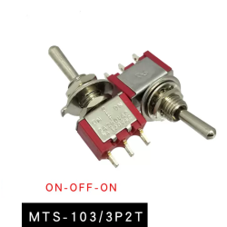 Công tắc gạt 3 chân MTS-103 Công tắc gạt 3 chân MTS-103