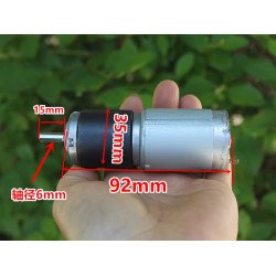 Động cơ giảm tốc 540 5-15VDC 5 vòng/phút Động cơ giảm tốc 540 5-15VDC 5 vòng/phút