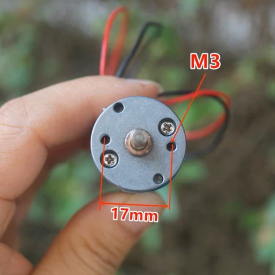 Động cơ giảm tốc 370 3-12VDC 83 vòng/phút