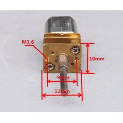 Động cơ giảm tốc N20 5VDC Động cơ giảm tốc N20 5VDC