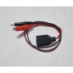Cáp USB cái + kẹp cá sấu Cáp USB cái + kẹp cá sấu