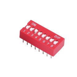 Công tắc DIP 8 DS-08 Công tắc DIP 8 DS-08