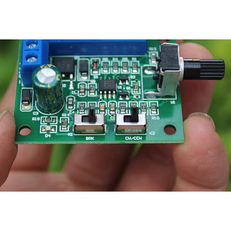 Mạch điều khiển tốc độ động cơ không chổi than 8-24VDC Mạch điều khiển tốc độ động cơ không chổi than 8-24VDC
