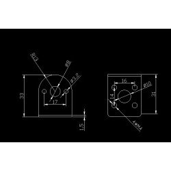 Giá đỡ động cơ 370 Giá đỡ động cơ 370