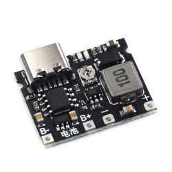 Mạch sạc và bảo vệ pin 1s cổng USB C tích hợp tăng áp pin 3.7V Mạch sạc và bảo vệ pin 1s cổng USB C tích hợp tăng áp pin 3.7V