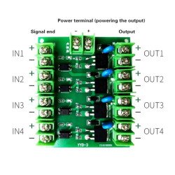 Mạch điều khiển PWM mosfet 4 kênh Mạch điều khiển PWM mosfet 4 kênh