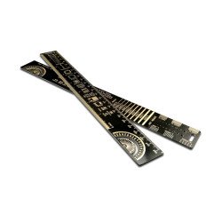 Thước kỹ tuật điện tử PCB mạ vàng 25cm Thước kỹ tuật điện tử PCB mạ vàng 25cm