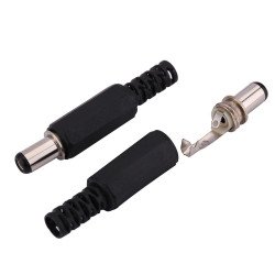 Jack DC 5.5*2.1mm đực Jack DC 5.5*2.1mm đực