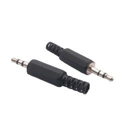 Jack audio 3.5 đực nhựa Jack audio 3.5 đực nhựa