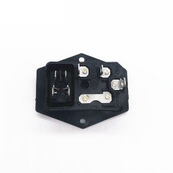 Ổ cắm AC tích hợp công tắc và cầu chì Ổ cắm AC tích hợp công tắc và cầu chì