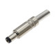 Jack DC 5.5*2.1mm đực kim loại