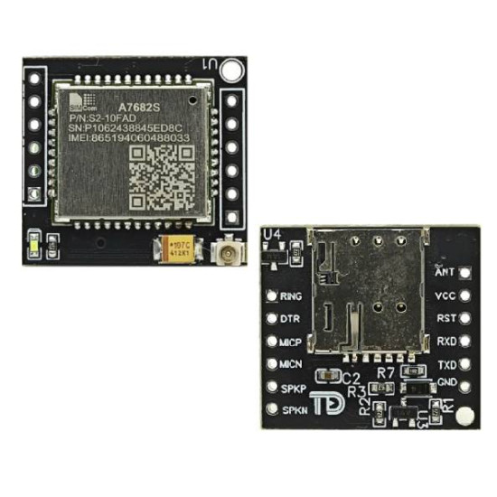 Module 4G A7682S thay thế SIM800 có VOLTE Module 4G A7682S thay thế SIM800 có VOLTE
