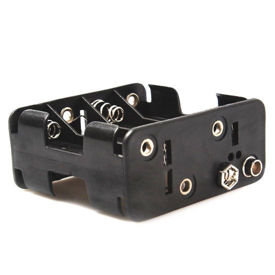 Đế 8 pin AA ra jack pin vuông