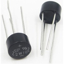 Cầu diode 2W10 (tròn) Cầu diode 2W10 (tròn)