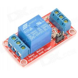 Module 1 Relay với opto cách ly kích H/L (5VDC) Module 1 Relay với opto cách ly kích H/L (5VDC)