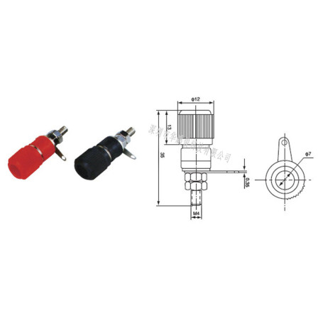 Jack bắp chuối GS-910B 4mm cái Jack bắp chuối GS-910B 4mm cái