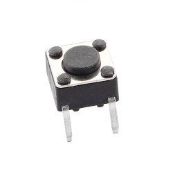 Nút nhấn 4 chân 6x6x5mm Nút nhấn 4 chân 6x6x5mm