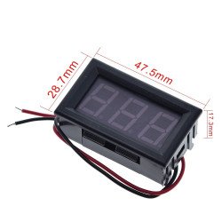 Vol kế điện tử 4.5V-120V 0.56 inch Vol kế điện tử 4.5V-120V 0.56 inch