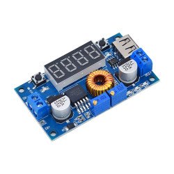 Mạch giảm áp XL4015 (5A) hiển thị led 7 đoạn Mạch giảm áp XL4015 (5A) hiển thị led 7 đoạn