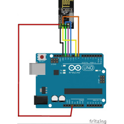 Mạch thu phát RF NRF24L01+ Mạch thu phát RF NRF24L01+