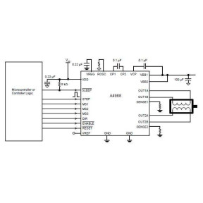 Mạch điều khiển động cơ bước A4988 Mạch điều khiển động cơ bước A4988