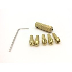 Bộ đầu kẹp mũi khoan 2mm Bộ đầu kẹp mũi khoan 2mm