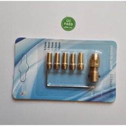 Bộ đầu kẹp mũi khoan 3.17mm Bộ đầu kẹp mũi khoan 3.17mm