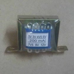 Biến áp 200mA nhiều ngõ ra Biến áp 200mA nhiều ngõ ra