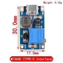 Mạch tăng áp 2A (MT3608) USB C Mạch tăng áp 2A (MT3608) USB C