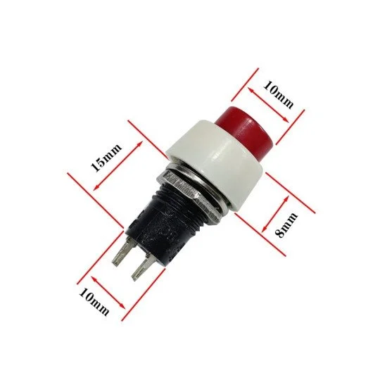 Nút nhấn giữ tròn (PBS-11A) 12mm