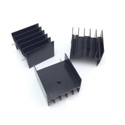 Tản nhiệt lớn 25*23*16mm (Đen) Tản nhiệt lớn 25*23*16mm (Đen)