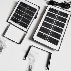 Pin năng lượng mặt trời 6V 3W kèm khung Pin năng lượng mặt trời 6V 3W kèm khung
